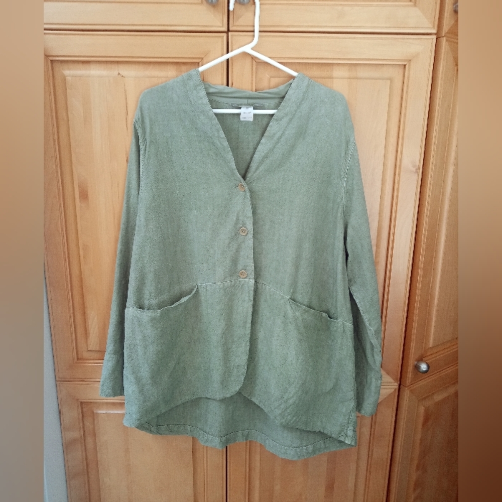 Clemente linen jacket Size L